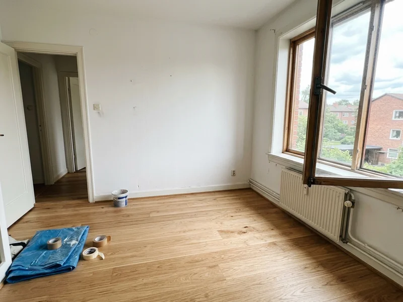A restored apartment room returned to the family